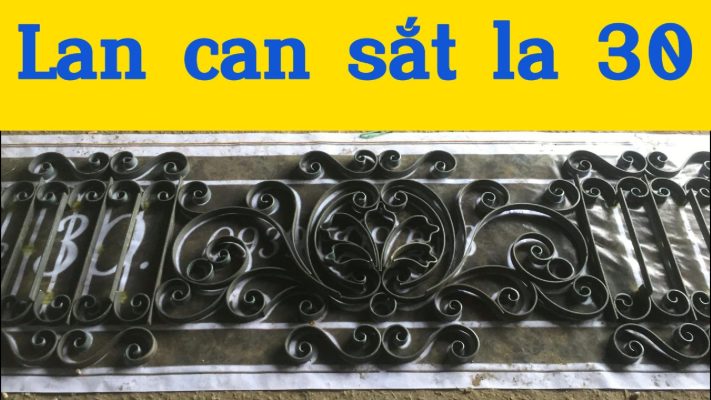 Cung cấp phôi sắt la 30 làm lan can ban công