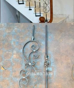 Phụ kiện sắt lan can cầu thang cơ khí Tâm Đức