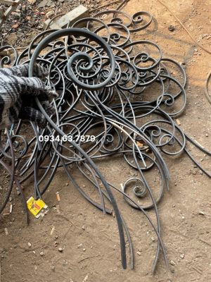 Rèn mỏ hoa sắt mỹ thuật thủ công