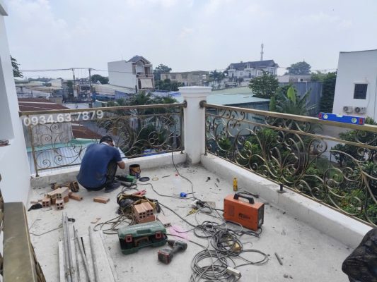 Lắp đặt hoàn thiện tại công trình