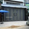 Cổng sắt 6 cánh CNC cơ khí Tâm Đức