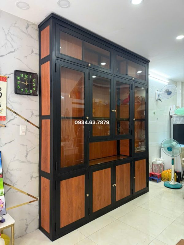 Tủ kính dùng dựng đồ, trưng bày